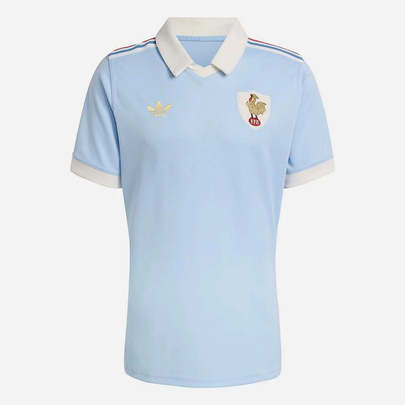 Maillot de rugby homme France 120 ans Bleu