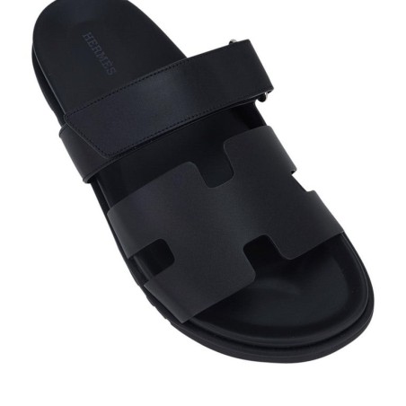 claquette hermes noire